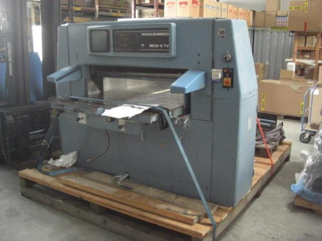 Wohlenberg 115 MCS-2 TV high-speed cutter - מכונת חיתוך נייר: תמונה 1 Wohlenberg 115 MCS-2 TV high-speed cutter - מכונת חיתוך נייר: תמונה 1