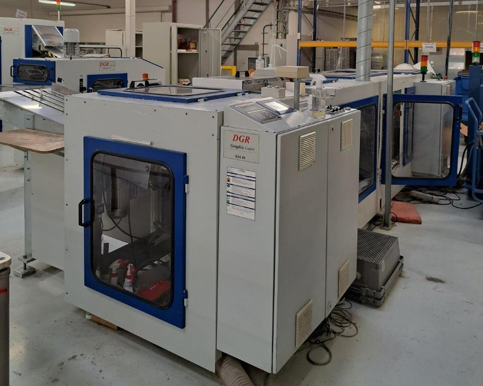 Book on Demand Perfect Binder - spine gluing station DGR Graphic KM 40 - מכונת הדפסה: תמונה 1 Book on Demand Perfect Binder - spine gluing station DGR Graphic KM 40 - מכונת הדפסה: תמונה 1