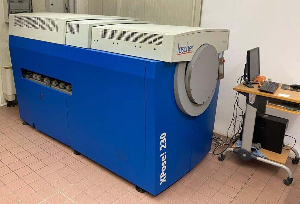Eight up indrum thermal CtP-system Lüscher Xpose 230 TH with Tiff Spooler - מכונת הדפסה: תמונה 2 Eight up indrum thermal CtP-system Lüscher Xpose 230 TH with Tiff Spooler - מכונת הדפסה: תמונה 2