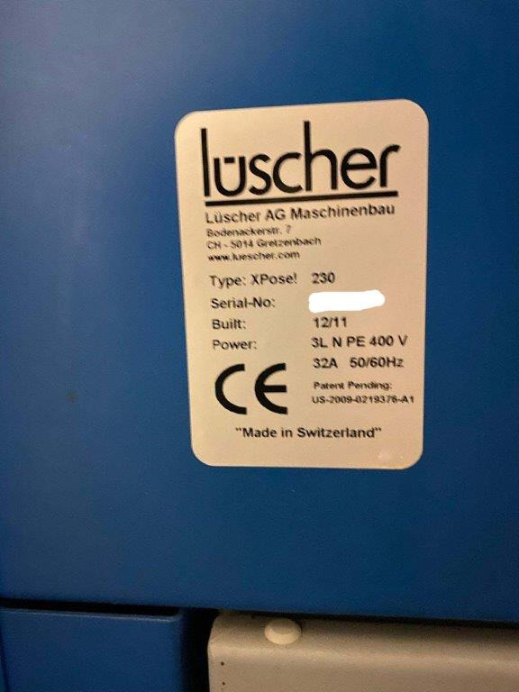 Eight up indrum thermal CtP-system Lüscher Xpose 230 TH with Tiff Spooler - מכונת הדפסה: תמונה 5 Eight up indrum thermal CtP-system Lüscher Xpose 230 TH with Tiff Spooler - מכונת הדפסה: תמונה 5