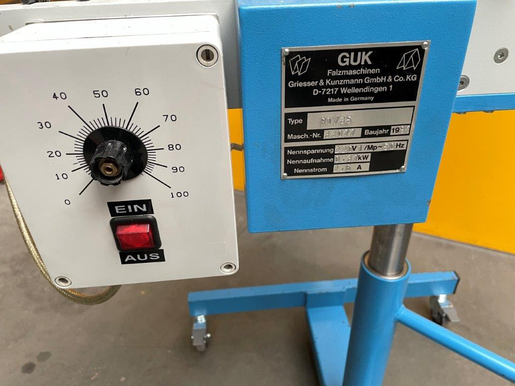 Mobile, continuously height-adjustable and rotatable roller table GUK RT-35 - מכונות קיפול: תמונה 2 Mobile, continuously height-adjustable and rotatable roller table GUK RT-35 - מכונות קיפול: תמונה 2