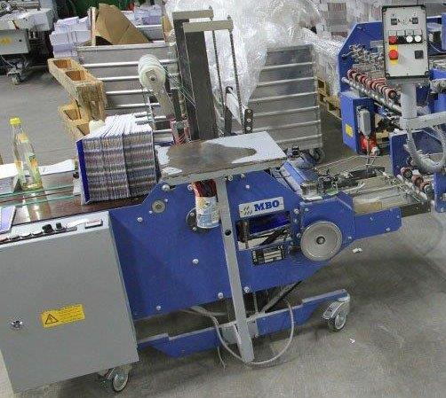 Standing vertically delivery with pres rollers MBO SAP 46 L - מכונות קיפול: תמונה 3 Standing vertically delivery with pres rollers MBO SAP 46 L - מכונות קיפול: תמונה 3