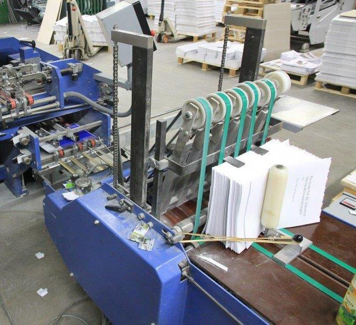 Standing vertically delivery with pres rollers MBO SAP 46 L - מכונות קיפול: תמונה 4 Standing vertically delivery with pres rollers MBO SAP 46 L - מכונות קיפול: תמונה 4