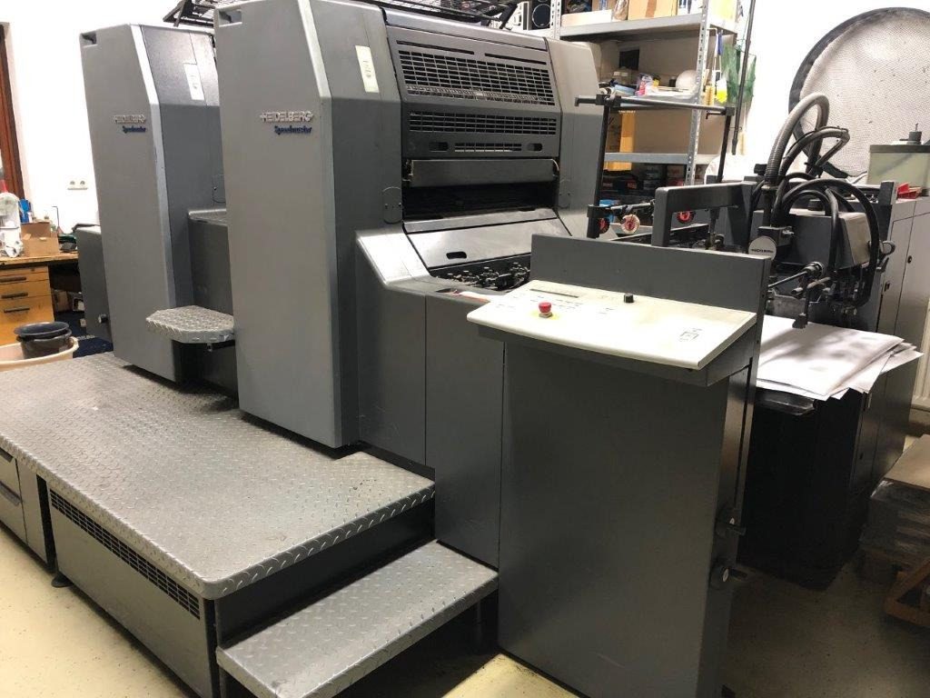 Straight two-colour Heidelberg Speedmaster SM 74-2 - מכונת דפוס אופסט: תמונה 1 Straight two-colour Heidelberg Speedmaster SM 74-2 - מכונת דפוס אופסט: תמונה 1