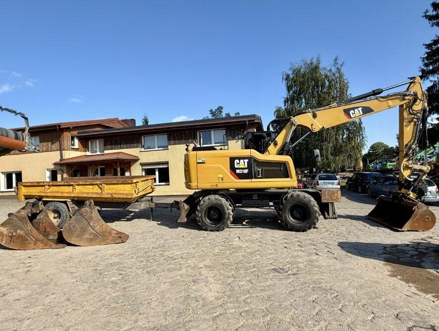 CAT M318F - מחפר גלגלים: תמונה 4 CAT M318F - מחפר גלגלים: תמונה 4