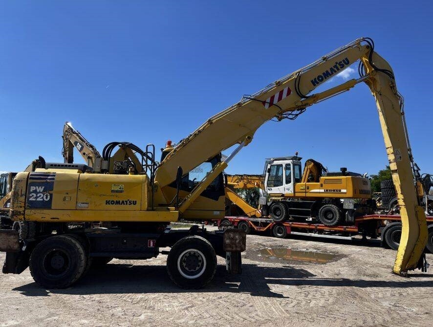Komatsu PW220MH MH - מטפל בפסולת/ תעשייתי: תמונה 3 Komatsu PW220MH MH - מטפל בפסולת/ תעשייתי: תמונה 3