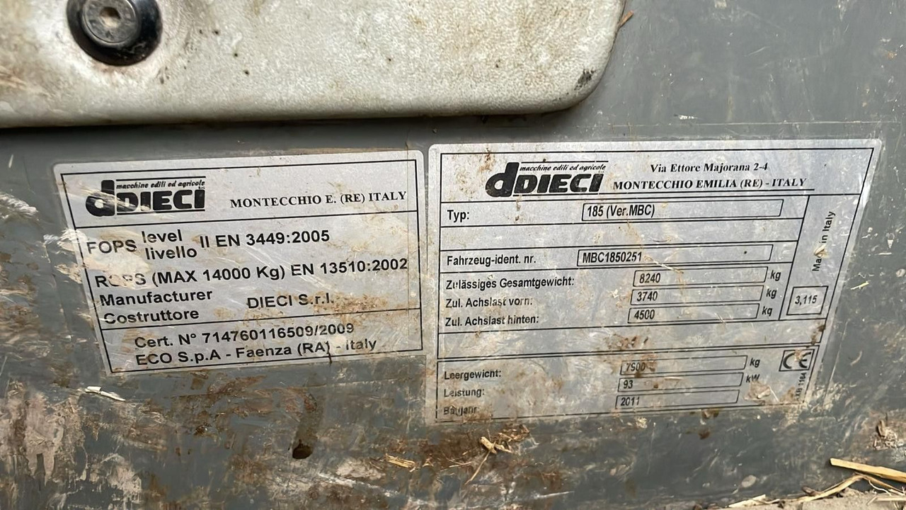 Dieci 37.7 Agri Star - מפעיל טלסקופי: תמונה 5 Dieci 37.7 Agri Star - מפעיל טלסקופי: תמונה 5