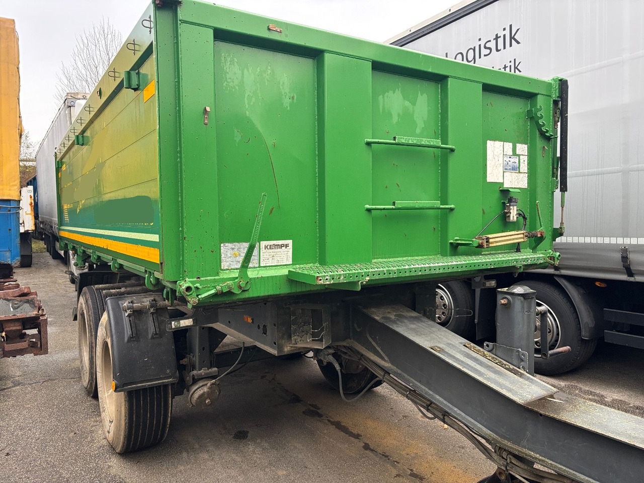 Kempf Tandem /Alu Bordwände/Alufelgen/Lift - קרון נגרר עם מזהיר: תמונה 3 Kempf Tandem /Alu Bordwände/Alufelgen/Lift - קרון נגרר עם מזהיר: תמונה 3