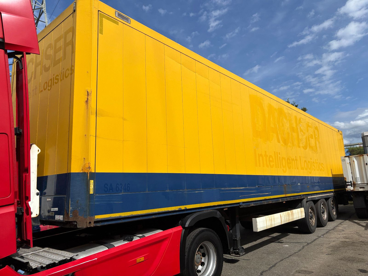 Krone SD Textilkoffer/Luft/Scheibe - סמיטריילר בתיבה סגורה: תמונה 2 Krone SD Textilkoffer/Luft/Scheibe - סמיטריילר בתיבה סגורה: תמונה 2