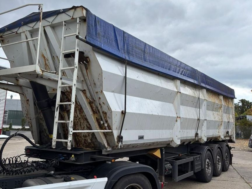 Lück SKF 35 60m³ Liftachse/Plane - סמיטריילר עם מזהיר: תמונה 3 Lück SKF 35 60m³ Liftachse/Plane - סמיטריילר עם מזהיר: תמונה 3