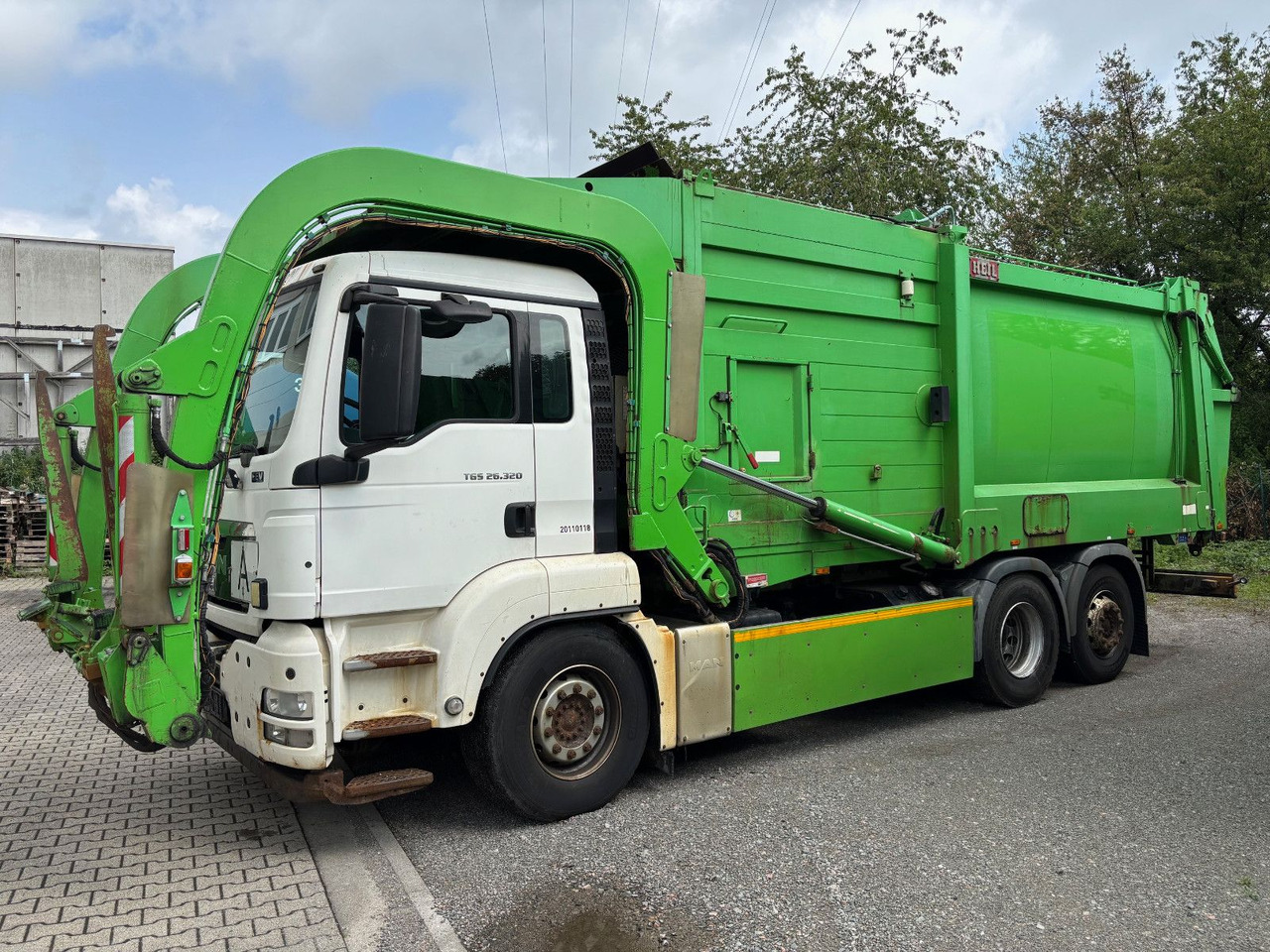MAN TGS 26.320 EEV Heil Aufbau/Frontlader/Lift - משאית אשפה: תמונה 2 MAN TGS 26.320 EEV Heil Aufbau/Frontlader/Lift - משאית אשפה: תמונה 2
