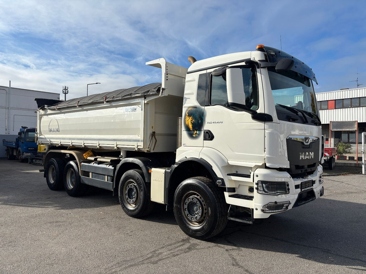 MAN TGS 41.470 8x4/Pritarder/16m³ - מזהיר: תמונה 4 MAN TGS 41.470 8x4/Pritarder/16m³ - מזהיר: תמונה 4