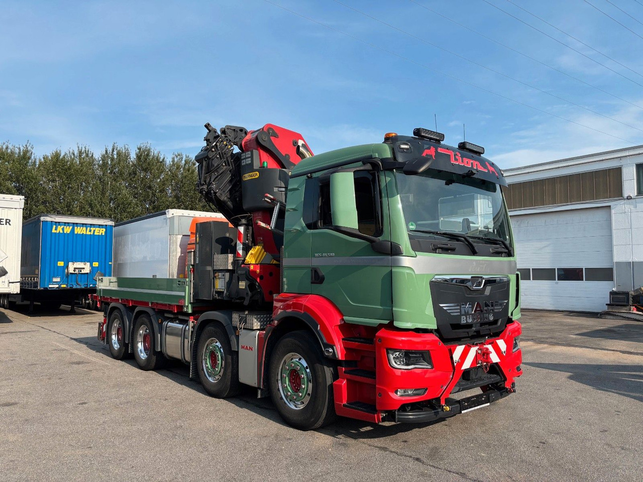MAN TGS 41.510 Palfinger PK 58.002 - משאית צד נופל/ שטוחה, משאית מנוף: תמונה 2 MAN TGS 41.510 Palfinger PK 58.002 - משאית צד נופל/ שטוחה, משאית מנוף: תמונה 2