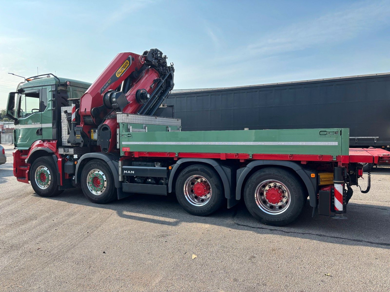 MAN TGS 41.510 Palfinger PK 58.002 - משאית צד נופל/ שטוחה, משאית מנוף: תמונה 5 MAN TGS 41.510 Palfinger PK 58.002 - משאית צד נופל/ שטוחה, משאית מנוף: תמונה 5