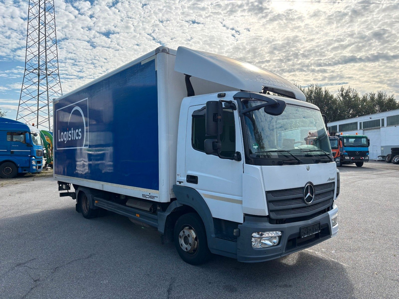 Mercedes-Benz Atego 821 Luft/LBW/EU6/Klima/Navi - כלי רכב מסחרי עם תיבה: תמונה 3 Mercedes-Benz Atego 821 Luft/LBW/EU6/Klima/Navi - כלי רכב מסחרי עם תיבה: תמונה 3