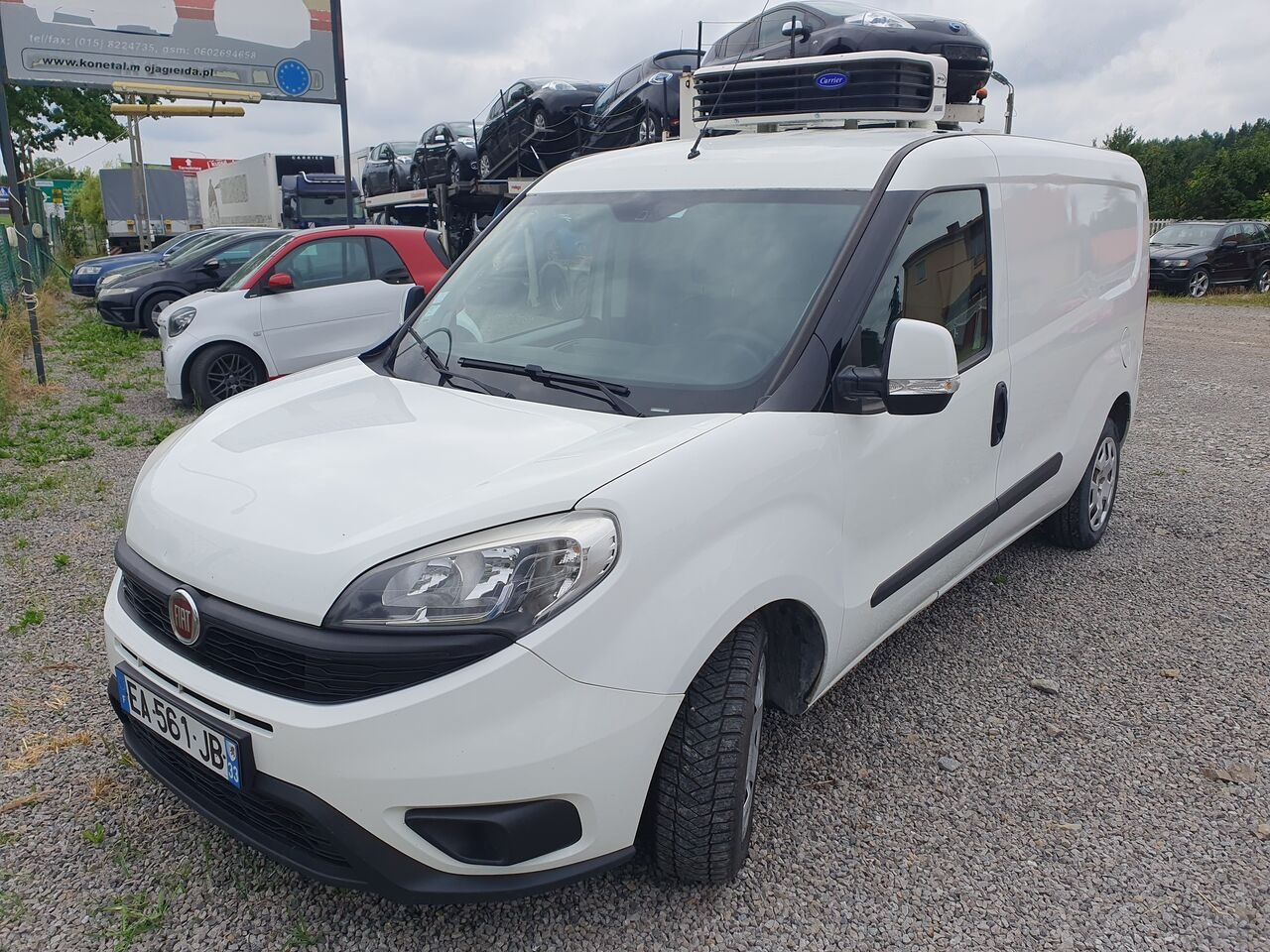 FIAT DOBLO LONG CHLODNIA carrier KLIMA EURO6 - כלי רכב מסחרי לקירור: תמונה 3 FIAT DOBLO LONG CHLODNIA carrier KLIMA EURO6 - כלי רכב מסחרי לקירור: תמונה 3