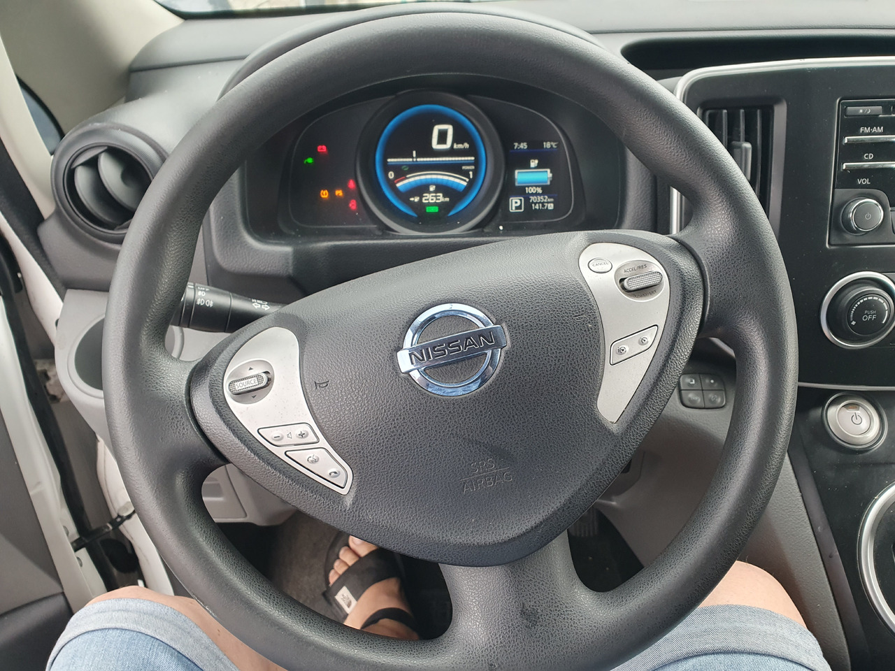 Nissan e-NV200 ELEKTRYK 40 Kwh 250 -300 km klima kamera - כלי רכב מסחרי קטן, כלי רכב מסחרי חשמלי: תמונה 5 Nissan e-NV200 ELEKTRYK 40 Kwh 250 -300 km klima kamera - כלי רכב מסחרי קטן, כלי רכב מסחרי חשמלי: תמונה 5