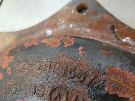 סרן קדמי Fiat 980, 90-90, 100-90, 110-90 Front Axle Hub Bolt Plate 4996764, 4996776: תמונה 7