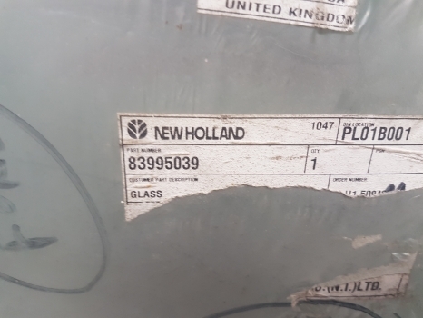 Ford 6640, 7740, 8240, 8340, 7840 Front Window Glass Lhs E9nn9400247ba, 83995039 - חלון וחלקים עבור טרקטור חקלאי: תמונה 3 Ford 6640, 7740, 8240, 8340, 7840 Front Window Glass Lhs E9nn9400247ba, 83995039 - חלון וחלקים עבור טרקטור חקלאי: תמונה 3