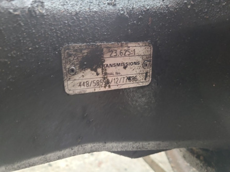 Jcb 542-70 Ag Rear axle housing 589/m6926, 458/m6947 - סרן אחורי: תמונה 4 Jcb 542-70 Ag Rear axle housing 589/m6926, 458/m6947 - סרן אחורי: תמונה 4