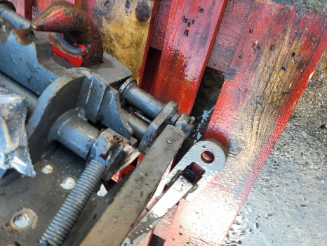 מסגרת/ שלדה Massey Feguson Valtra S374 Pick Up Hitch Complete Dromore Mf Z15 4387554m92: תמונה 6