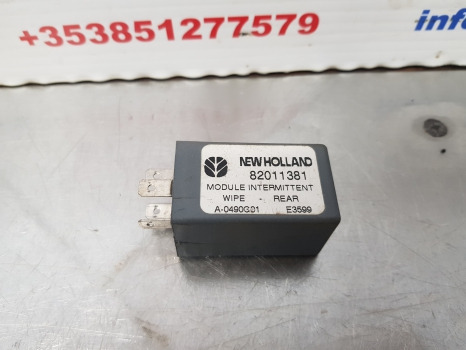 New Holland 8360, 60, M, Tm, Ts, T7 Sereis, Relay Windscreen 82011381 - מערכת חשמל עבור טרקטור חקלאי: תמונה 2 New Holland 8360, 60, M, Tm, Ts, T7 Sereis, Relay Windscreen 82011381 - מערכת חשמל עבור טרקטור חקלאי: תמונה 2