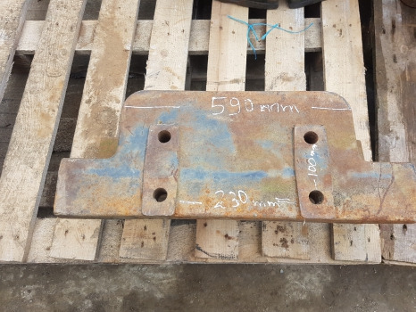 משקל נגד New Holland Tl70, Tl80,tl100 Series Main Weight Carrier Block 87302955, 47129560: תמונה 6