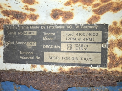 Sold Ford 2600, 3600, 4600, 4610 Complete Fritzmeier Cab M901 Sold - תא: תמונה 2 Sold Ford 2600, 3600, 4600, 4610 Complete Fritzmeier Cab M901 Sold - תא: תמונה 2