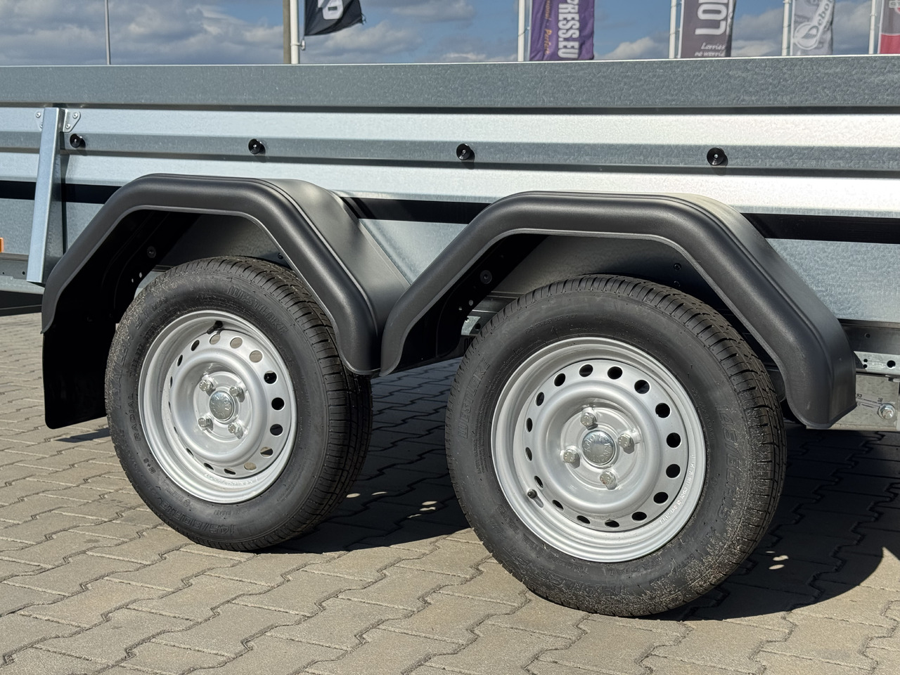 BRENDERUP 2300 STUB - przyczepa skrzyniowa 2 osie / 302 x 150 cm / 750 kg - קרון נגרר צד נופל/ שטוח: תמונה 5 BRENDERUP 2300 STUB - przyczepa skrzyniowa 2 osie / 302 x 150 cm / 750 kg - קרון נגרר צד נופל/ שטוח: תמונה 5