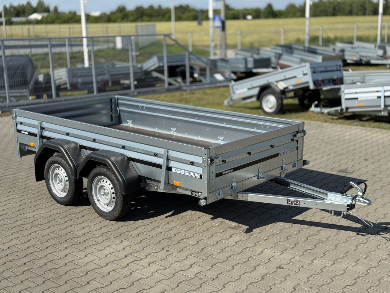 BRENDERUP 2300 STUB - przyczepa skrzyniowa 2 osie / 302 x 150 cm / 750 kg - קרון נגרר צד נופל/ שטוח: תמונה 2 BRENDERUP 2300 STUB - przyczepa skrzyniowa 2 osie / 302 x 150 cm / 750 kg - קרון נגרר צד נופל/ שטוח: תמונה 2