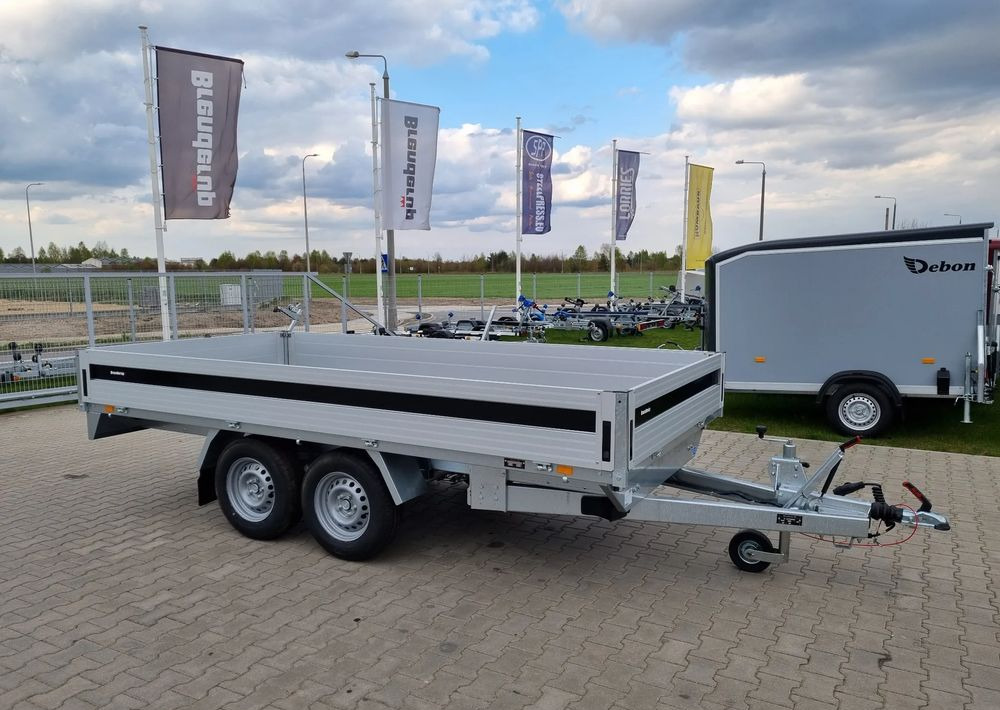 BRENDERUP 5375 ATB - 375 x 180 cm / 2500 kg - przyczepa skrzyniowa budowlana transportowa ciężarowa - קרון נגרר צד נופל/ שטוח: תמונה 1 BRENDERUP 5375 ATB - 375 x 180 cm / 2500 kg - przyczepa skrzyniowa budowlana transportowa ciężarowa - קרון נגרר צד נופל/ שטוח: תמונה 1