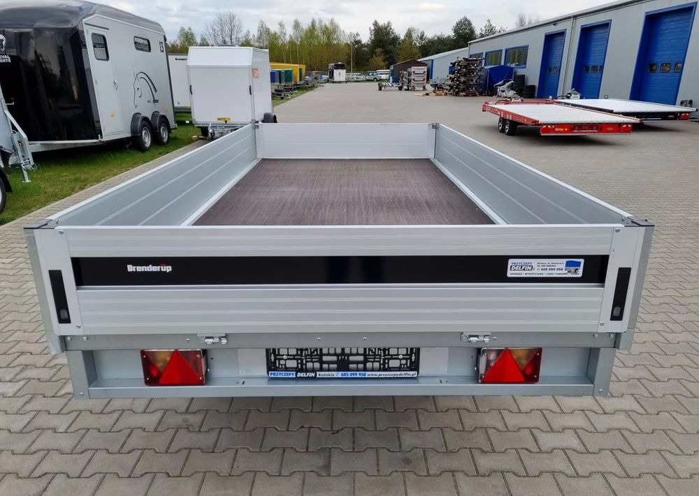 BRENDERUP 5375 ATB - 375 x 180 cm / 2500 kg - przyczepa skrzyniowa budowlana transportowa ciężarowa - קרון נגרר צד נופל/ שטוח: תמונה 4 BRENDERUP 5375 ATB - 375 x 180 cm / 2500 kg - przyczepa skrzyniowa budowlana transportowa ciężarowa - קרון נגרר צד נופל/ שטוח: תמונה 4