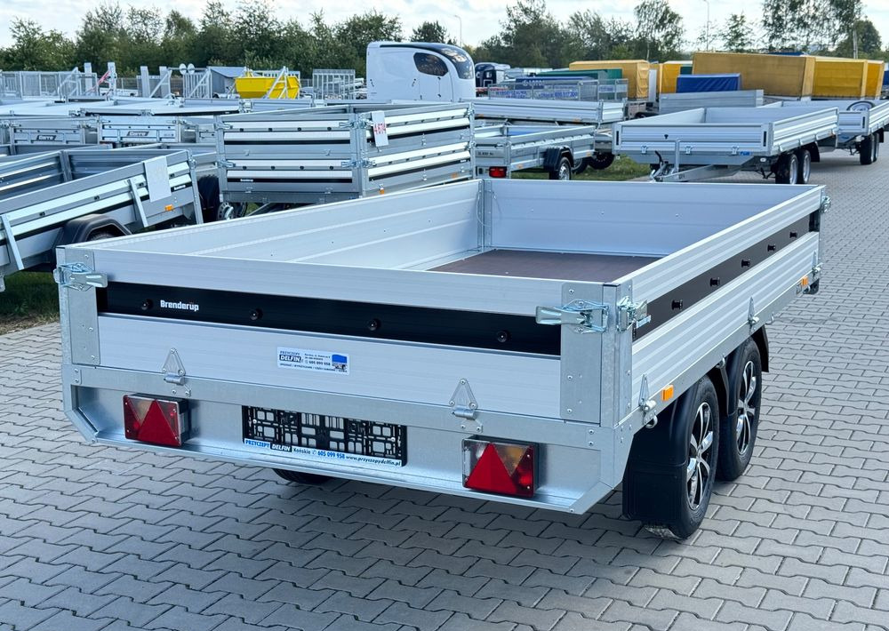 BRENDERUP Brenderup 4310 ATB2000 | 308x167 cm | burty i koła ALU | 2000kg DMC - קרון נגרר צד נופל/ שטוח: תמונה 2 BRENDERUP Brenderup 4310 ATB2000 | 308x167 cm | burty i koła ALU | 2000kg DMC - קרון נגרר צד נופל/ שטוח: תמונה 2
