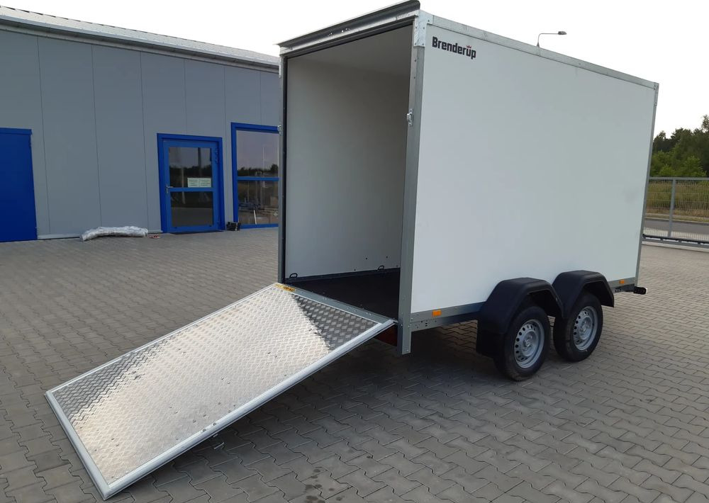 BRENDERUP Brenderup Cargo 7350 TBR rampa 350x155x185 cm - קרון נגרר בתיבה סגורה: תמונה 1 BRENDERUP Brenderup Cargo 7350 TBR rampa 350x155x185 cm - קרון נגרר בתיבה סגורה: תמונה 1