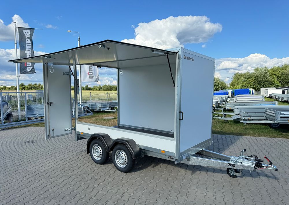 Brenderup Cargo CD300TB 300x155x185 cm 2000 kg drzwi + klapa - קרון נגרר בתיבה סגורה: תמונה 1 Brenderup Cargo CD300TB 300x155x185 cm 2000 kg drzwi + klapa - קרון נגרר בתיבה סגורה: תמונה 1