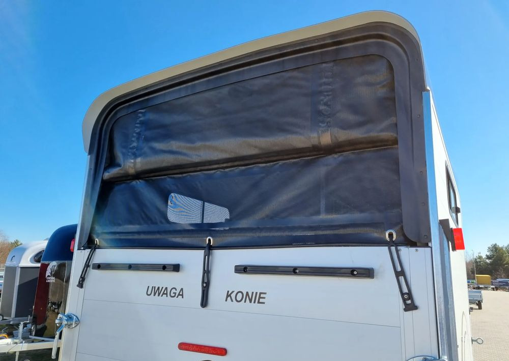 חָדָשׁ קרון נגרר לסוסים CHEVAL LIBERTÉ Touring Country + siodlarnia | przyczepa dla dwóch koni z rampą z przodu | 2000 kg DMC: תמונה 12
