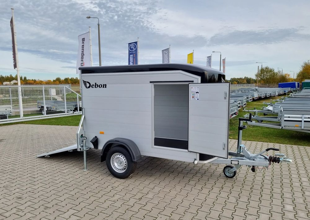DEBON C255 ALU | 1300 kg / 255 x 125 cm - קרון נגרר בתיבה סגורה: תמונה 1 DEBON C255 ALU | 1300 kg / 255 x 125 cm - קרון נגרר בתיבה סגורה: תמונה 1