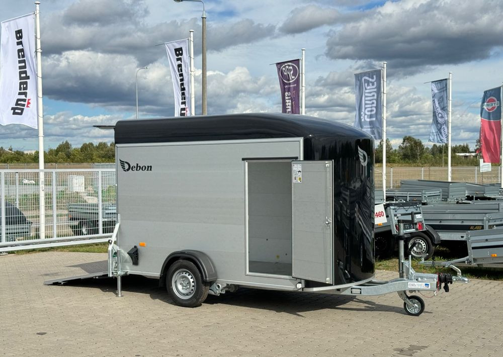 DEBON C400 ALU + drzwi boczne | 315x164 cm | DMC 750 - 1300 kg - קרון נגרר בתיבה סגורה: תמונה 2 DEBON C400 ALU + drzwi boczne | 315x164 cm | DMC 750 - 1300 kg - קרון נגרר בתיבה סגורה: תמונה 2