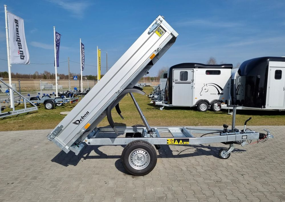 DEBON PW0 1300 kg EKO / 244 x 155 cm - קרון נגרר עם מזהיר: תמונה 1 DEBON PW0 1300 kg EKO / 244 x 155 cm - קרון נגרר עם מזהיר: תמונה 1