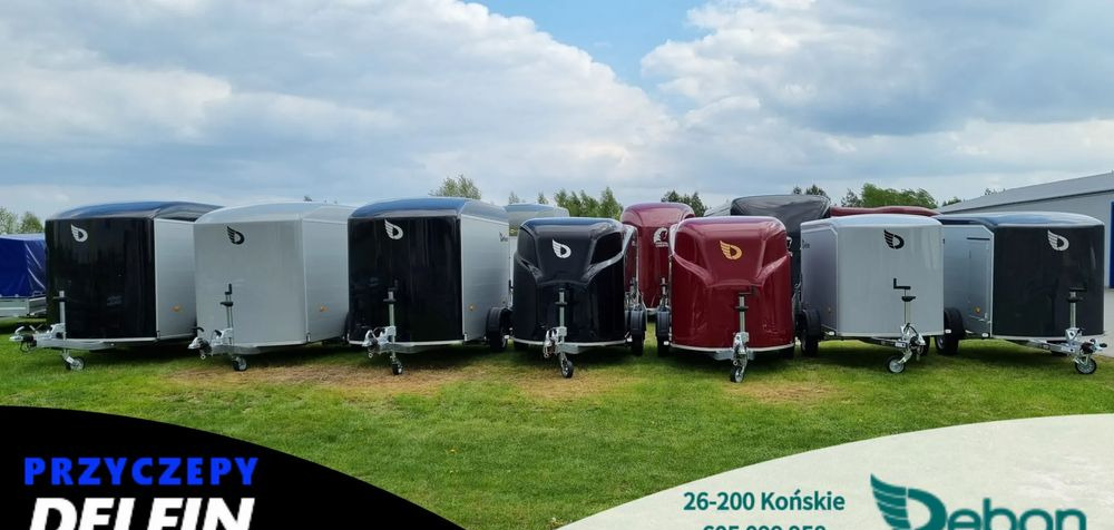 Debon C 255 Alu ,1300 kg - קרון נגרר בתיבה סגורה: תמונה 3 Debon C 255 Alu ,1300 kg - קרון נגרר בתיבה סגורה: תמונה 3