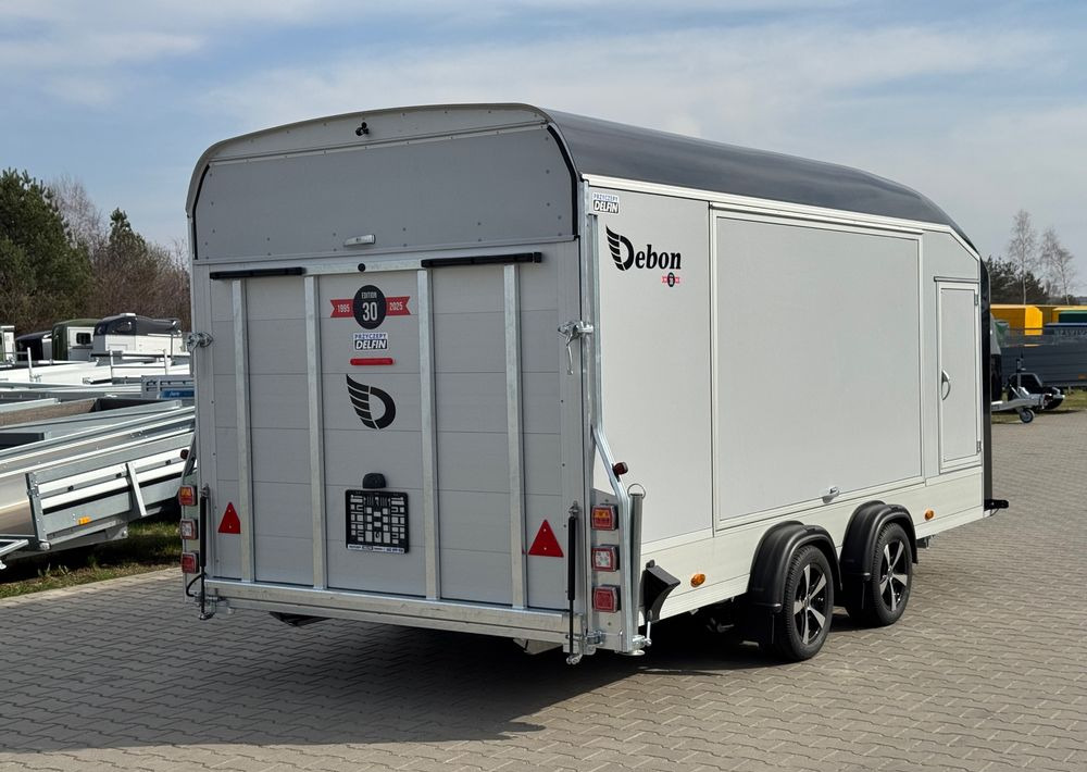 Debon C1000 - kryta laweta | 490 x 202 cm / 3500kg / felgi ALU / wciągarka elektryczna - קרון נגרר בתיבה סגורה: תמונה 5 Debon C1000 - kryta laweta | 490 x 202 cm / 3500kg / felgi ALU / wciągarka elektryczna - קרון נגרר בתיבה סגורה: תמונה 5