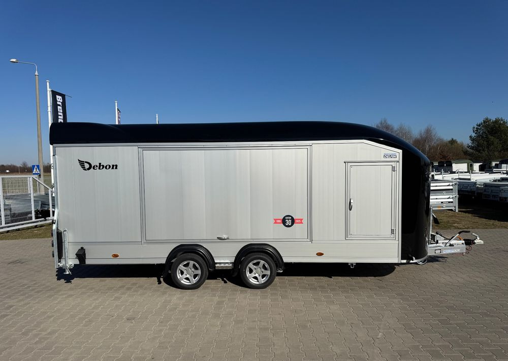 Debon C2000 - zamknięta przyczepa do przewozu aut, 550 x 215 cm, 3500kg, felgi ALU, wciągarka elektryczna - קרון נגרר בתיבה סגורה: תמונה 3 Debon C2000 - zamknięta przyczepa do przewozu aut, 550 x 215 cm, 3500kg, felgi ALU, wciągarka elektryczna - קרון נגרר בתיבה סגורה: תמונה 3