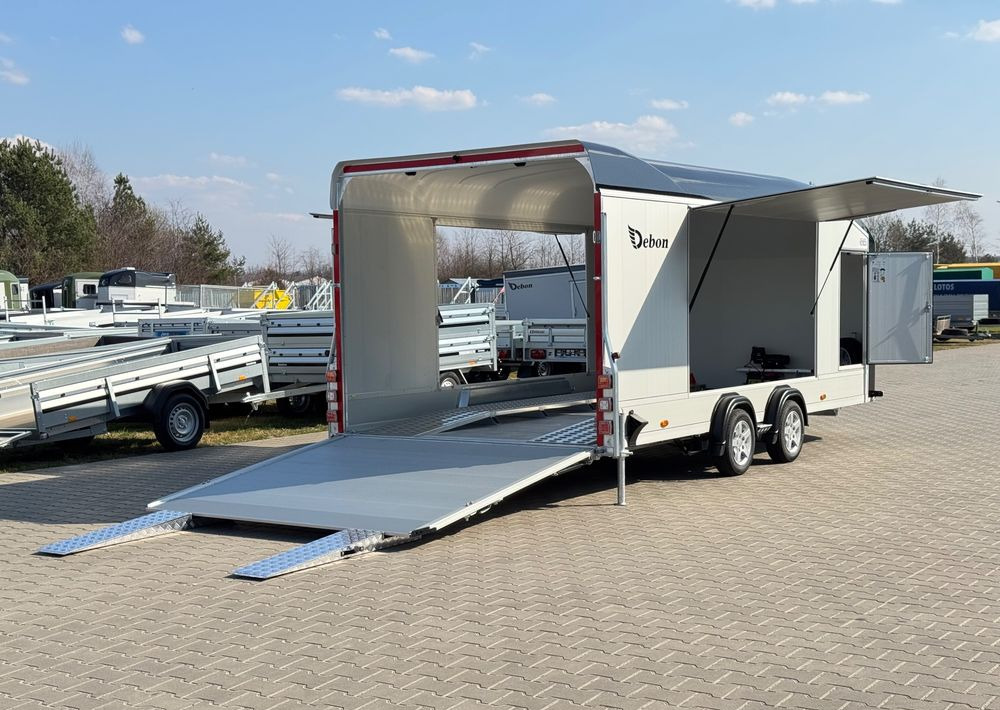 הַחכָּרָה  Debon C2000 - zamknięta przyczepa do przewozu aut, 550 x 215 cm, 3500kg, felgi ALU, wciągarka elektryczna Debon C2000 - zamknięta przyczepa do przewozu aut, 550 x 215 cm, 3500kg, felgi ALU, wciągarka elektryczna: תמונה 18
