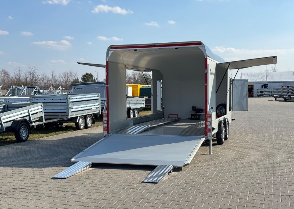 הַחכָּרָה  Debon C2000 - zamknięta przyczepa do przewozu aut, 550 x 215 cm, 3500kg, felgi ALU, wciągarka elektryczna Debon C2000 - zamknięta przyczepa do przewozu aut, 550 x 215 cm, 3500kg, felgi ALU, wciągarka elektryczna: תמונה 17