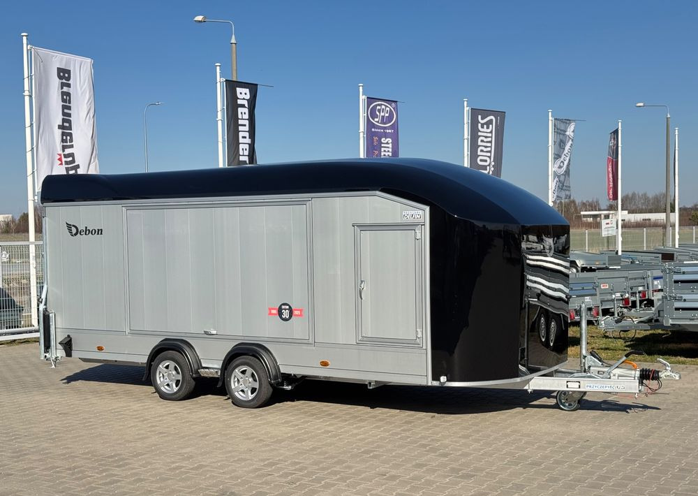 Debon C2000 - zamknięta przyczepa do przewozu aut, 550 x 215 cm, 3500kg, felgi ALU, wciągarka elektryczna - קרון נגרר בתיבה סגורה: תמונה 1 Debon C2000 - zamknięta przyczepa do przewozu aut, 550 x 215 cm, 3500kg, felgi ALU, wciągarka elektryczna - קרון נגרר בתיבה סגורה: תמונה 1