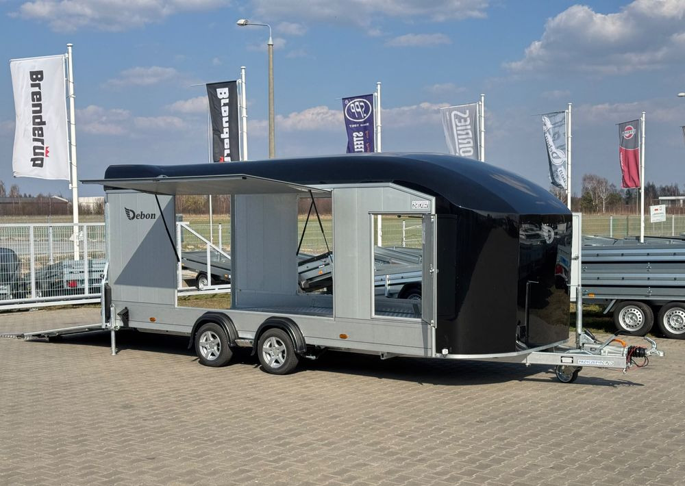 Debon C2000 - zamknięta przyczepa do przewozu aut, 550 x 215 cm, 3500kg, felgi ALU, wciągarka elektryczna - קרון נגרר בתיבה סגורה: תמונה 2 Debon C2000 - zamknięta przyczepa do przewozu aut, 550 x 215 cm, 3500kg, felgi ALU, wciągarka elektryczna - קרון נגרר בתיבה סגורה: תמונה 2