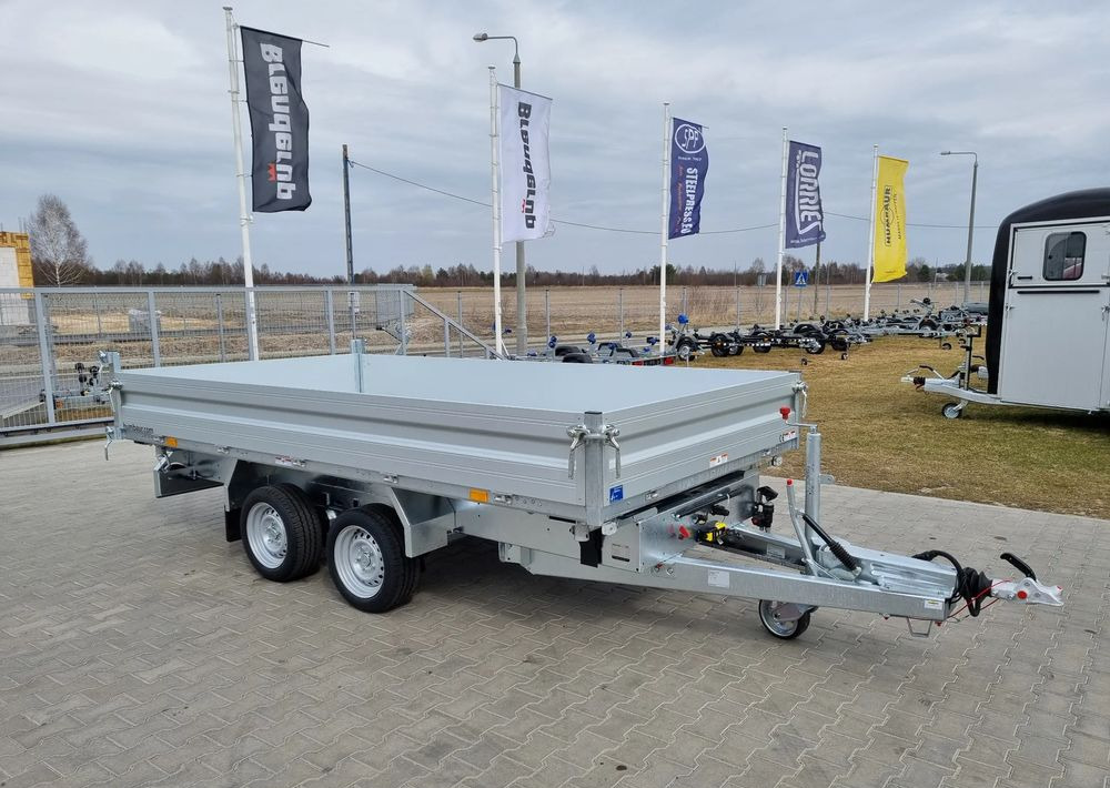 Humbaur HTK 3500.37 - קרון נגרר עם מזהיר: תמונה 2 Humbaur HTK 3500.37 - קרון נגרר עם מזהיר: תמונה 2