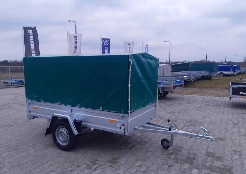 Inny Fracht Monika 250x125x35 cm, lekka resor - קרון נגרר עם וילונות צד: תמונה 1 Inny Fracht Monika 250x125x35 cm, lekka resor - קרון נגרר עם וילונות צד: תמונה 1