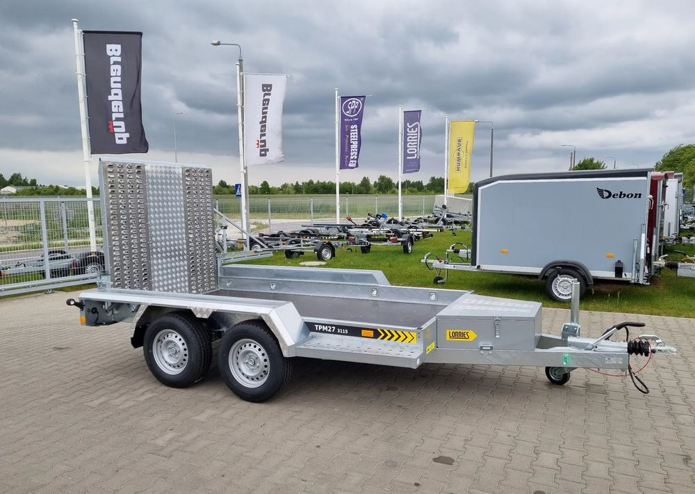 LORRIES TPM27 | 303x160 cm 2,7T koparka, bobcat - קרון נגרר לצמחים: תמונה 3 LORRIES TPM27 | 303x160 cm 2,7T koparka, bobcat - קרון נגרר לצמחים: תמונה 3