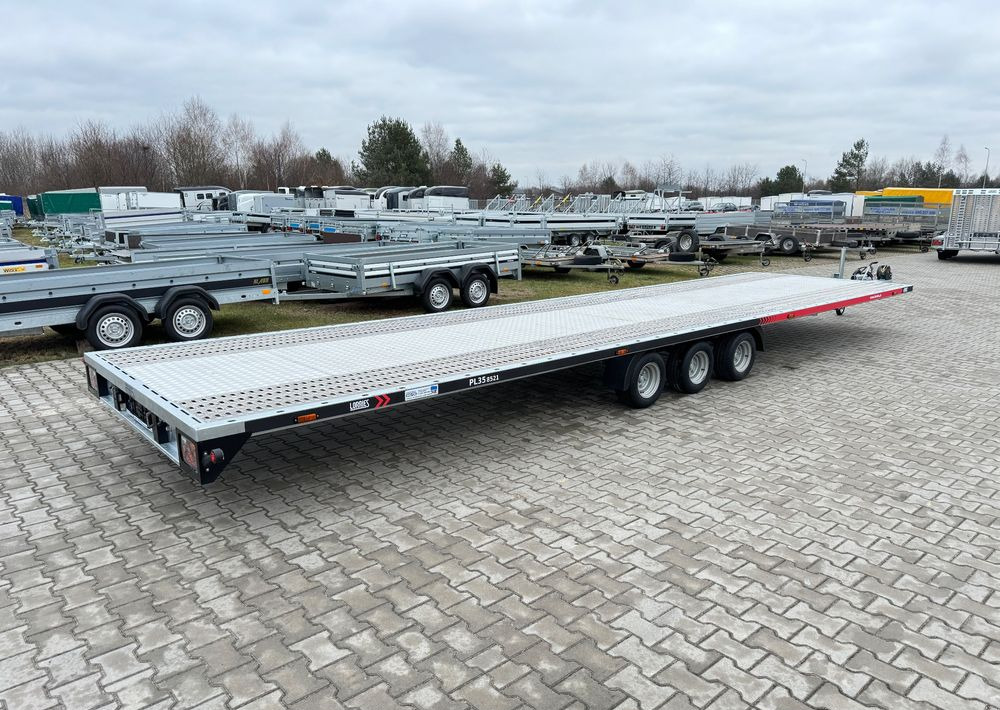Lorries PL35-8521 laweta na dwa auta 3500kg wypełnienie podłogi ALU 3 osie - קרון נגרר בהובלה אוטומטית: תמונה 4 Lorries PL35-8521 laweta na dwa auta 3500kg wypełnienie podłogi ALU 3 osie - קרון נגרר בהובלה אוטומטית: תמונה 4